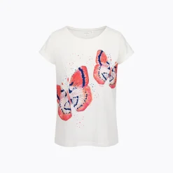 Damski T-shirt biały