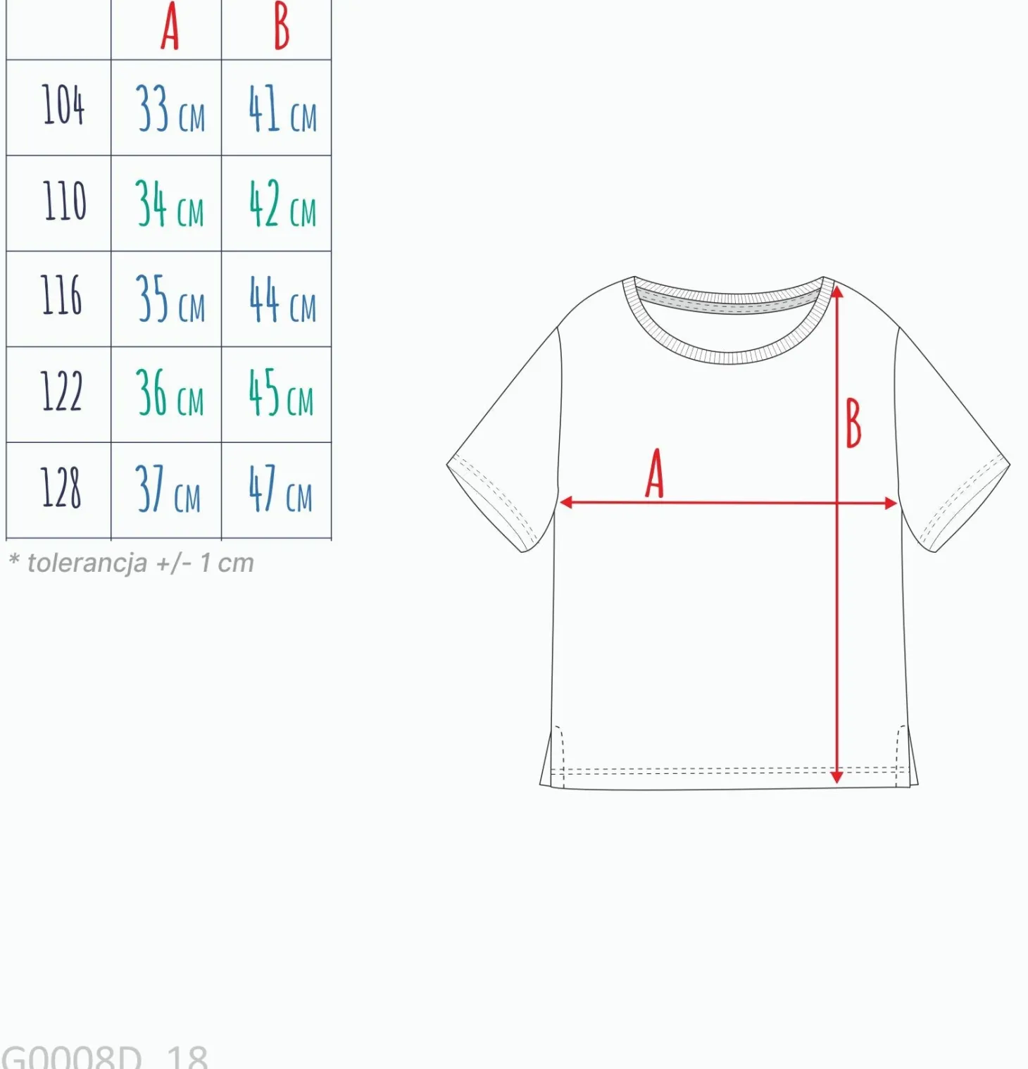 T-shirt dla dziewczynki 3-8 lat, biały "dalmatyńczyk"