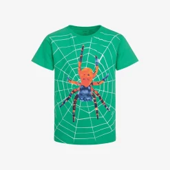T-shirt z krótkim rękawem dla chłopca, z pająkiem 9-13 lat