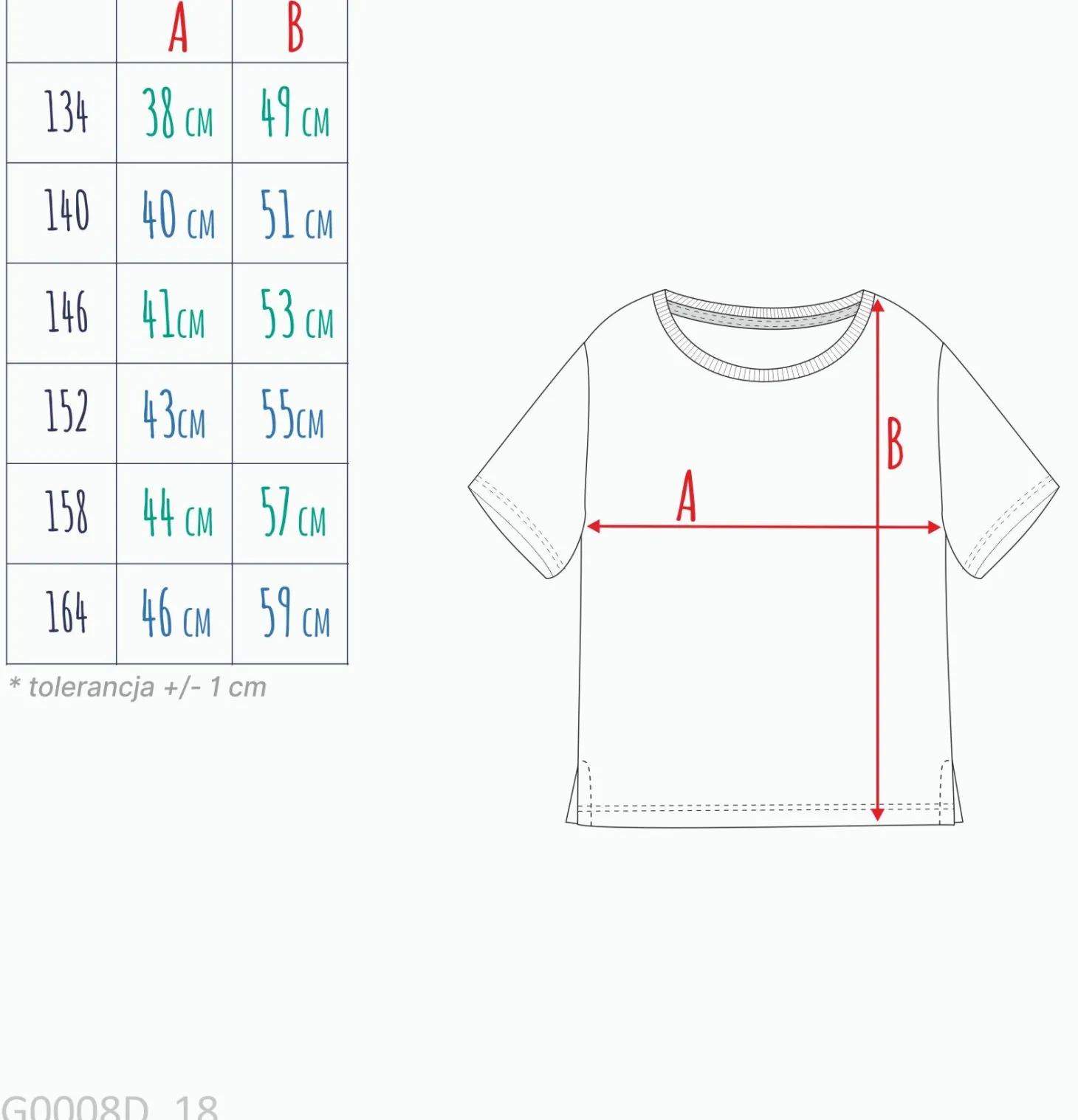 T-shirt z krótkim rękawem dla dziewczynki 9-13 lat, jasnoszary "dalmatyńczyk"
